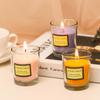 Glass Cup Plant Candle Aromatherapy Cup Candles Fragrance-free Candles Home Hotel Creative Souvenir