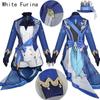 Furina/Focalors Косплей Аниме Игра Genshin Impact Костюм Коронированная Прима Униформа Парик Шляпа Платье Женская Вечеринка на Хэллоуин Ролевая Игра Одежда Одежда