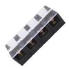 Cable Terminal Strip Dual Rows Fixed High Current Screw Mount Wire Barrier Block with Cover 200A