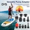 Комплект адаптеров для надувного SUP-насоса, адаптер для лопастной доски, клапан воздушного компрессора, набор насадок-преобразователей для надувной лодки, кровати для серфинга