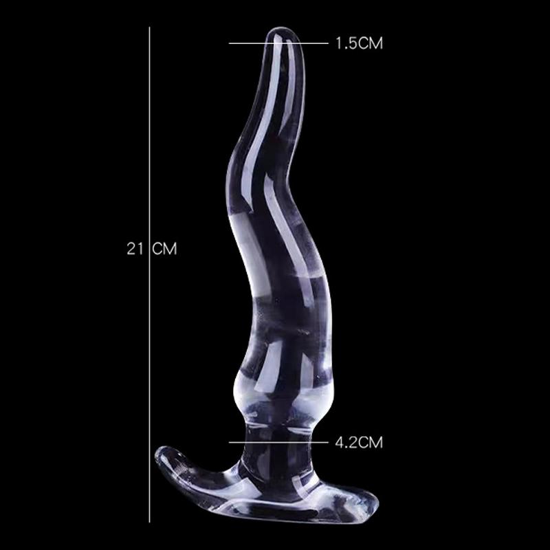 Прозрачные Большие Дилдо для Женщин Стимулятор Влагалища Анальная Пробка Искусственный Пенис Животного Женский Мастурбатор Секс-Игрушка Мужской Расширитель Ануса