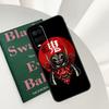 Japanese Samurai Warrior Case For Oppo A15 A16 A17 A52 A72 A76 A96 A54 A74 A94 A54S A57S A58 A78 A98 A57 A77 Cover