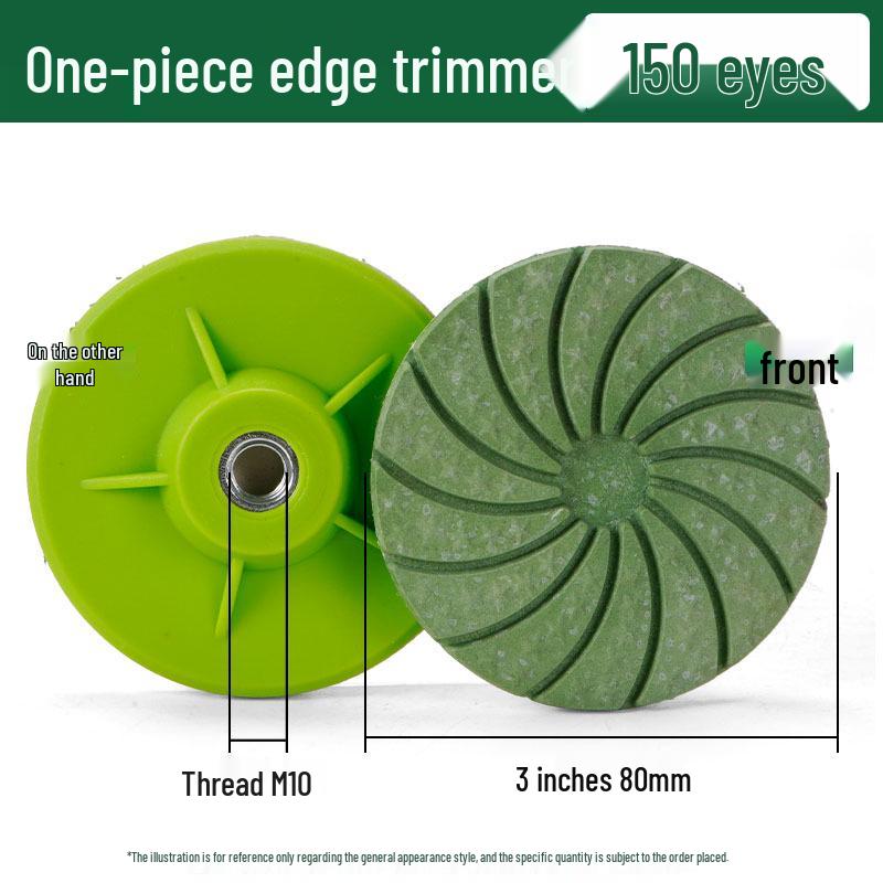 Диск для снятия фаски и полировки кромки сланца и мрамора
