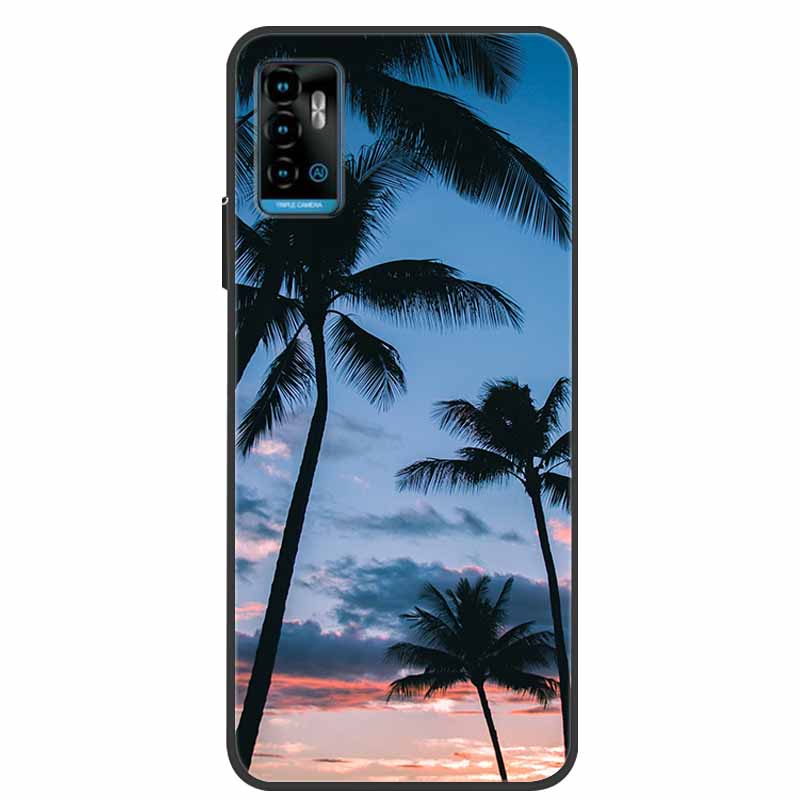 Для ZTE Blade A71 Чехол Силиконовая Задняя Крышка Чехол для Телефона Для ZTE Blade A71 Мягкие Чехлы для ZTE BladeA71 A 71 2021 Защитный Бампер