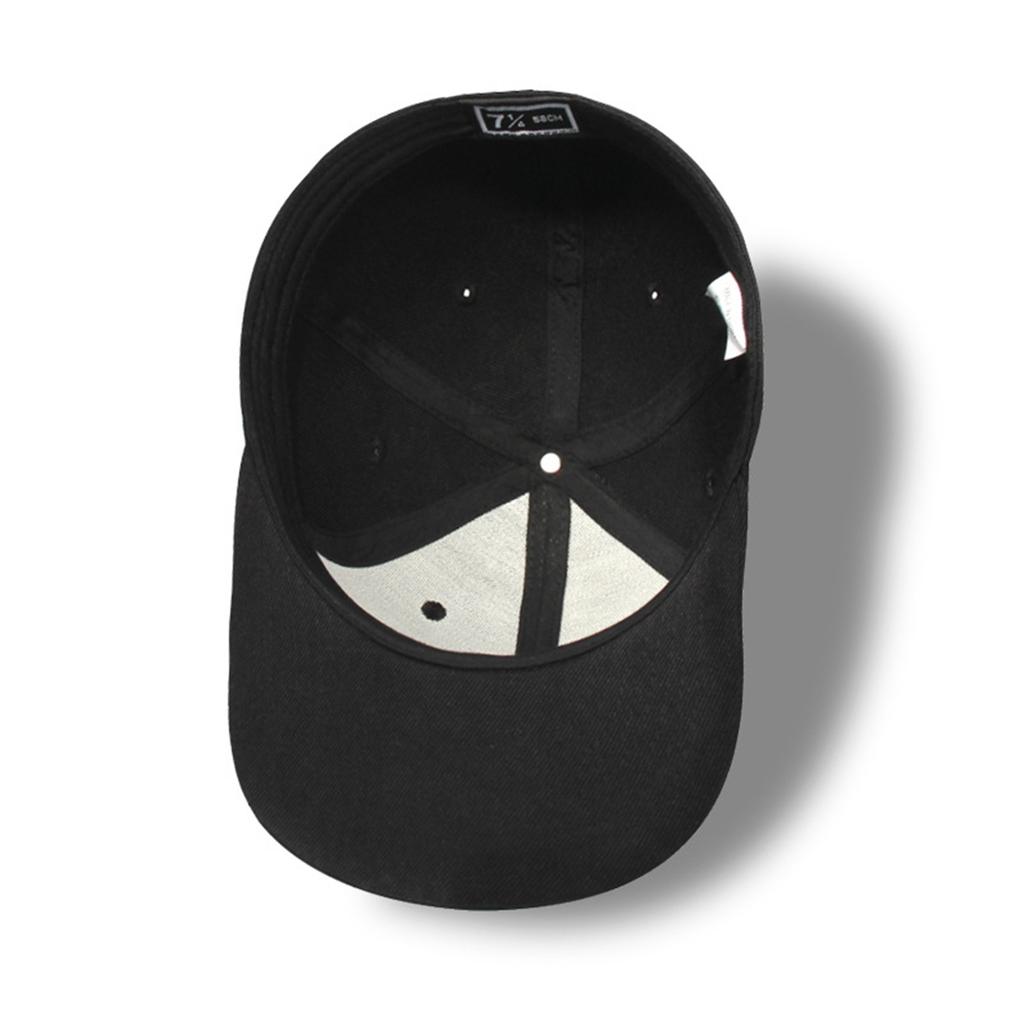 Мужская Женская Бейсболка Хип-Хоп Хлопок Однотонная С Прямым Козырьком Кепка Для Бега Тренировок Активного Отдыха