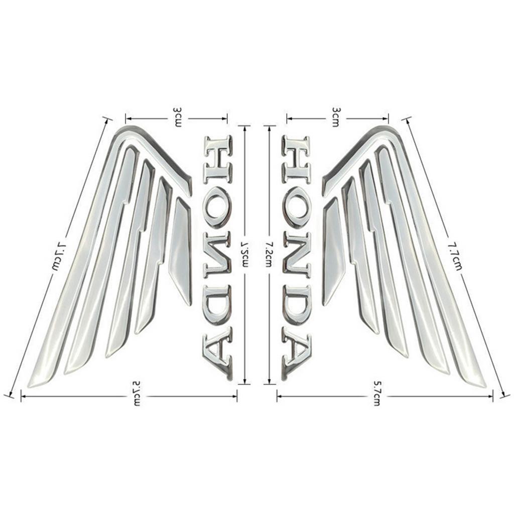 MPC4 3D Honda Sticker Logo Tank Wing Decal