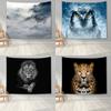 Tapestry Lion Animal Tapestry Wall Hanging Beach Towel Wall Decor Dormitory Bedroom Living Room Home Decor