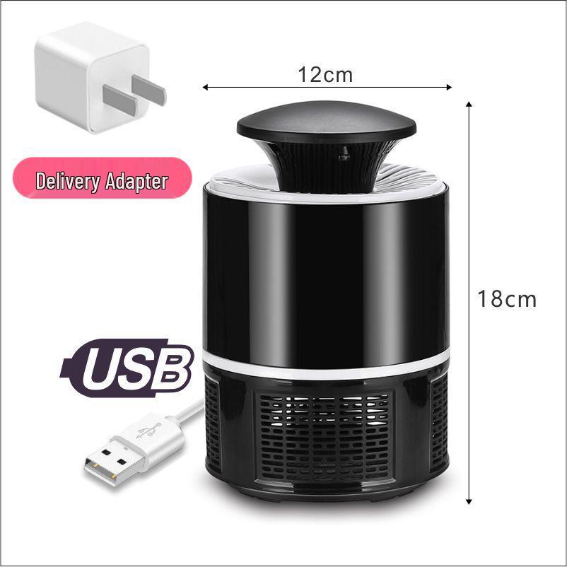 USB-лампа Photocatalyst 365 Mosquito Killer - ингаляционный уничтожитель комаров для помещений со светом и звуком