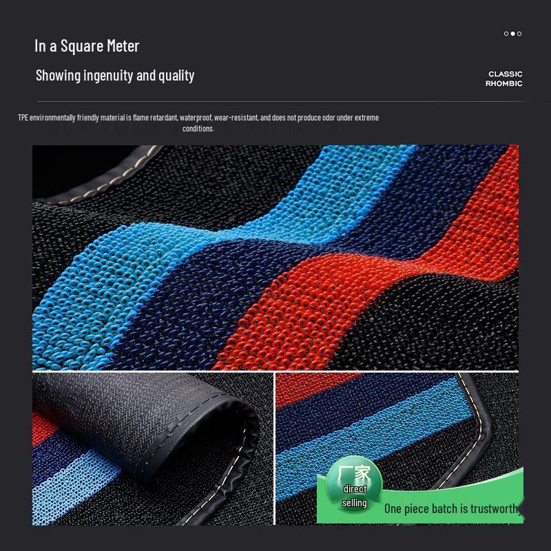 Roewe D7 Eco-friendly TPE Floor Mats: Odorless, Scratch & Wear-resistant, Waterproof, Low-temp Resistant, Full Interior Coverage.