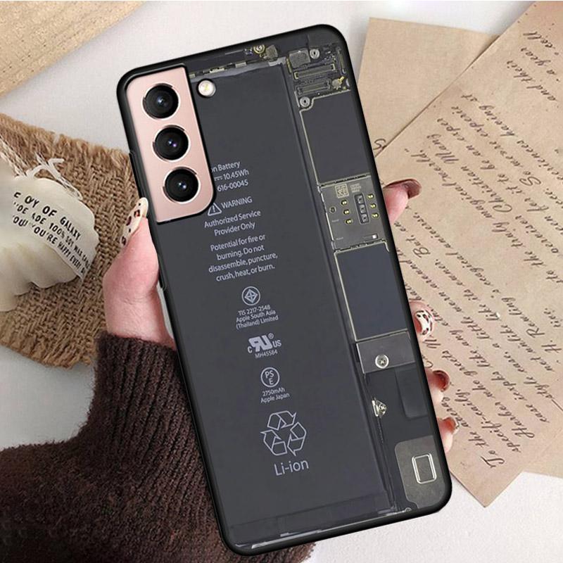 Чехол для телефона с аккумулятором для Samsung S22 S20 Ultra S20 S22 S21 S10 S9 Plus S10E S20FE Note10Plus Note20 9, материнская плата