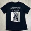 Редкая хлопковая мужская футболка Agnostic Front, все размеры, 9D712, унисекс