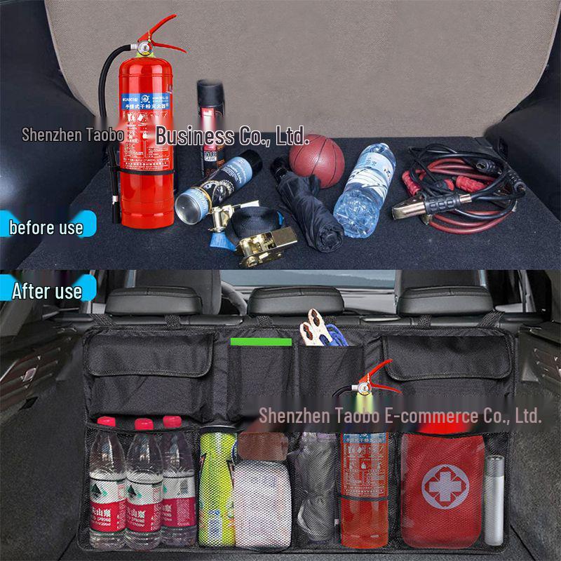 Сумка-органайзер для багажника и заднего сиденья SUV из Оксфордской ткани