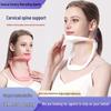 Neck Brace Traction Device for Cervical Spine Support and Forward Head Posture Correction