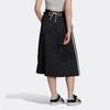 Adidas Originals Casual Long Skirt Women's Black (Unisex) Casual Long Skirts FU3807