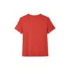 Nike Sportswear Essentials Series Clean Comfortable Skin-Friendly Letter Short Sleeve T-Shirt Women Tops Red DX7907-657