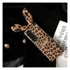 Cute Leopard Bunny Ears Leather Phone Case For Samsung Galaxy Z Fold3 4 S22 S21 S20 A12 A22 A32 A52 A72 A03s A13 A33 A53 A73 M53