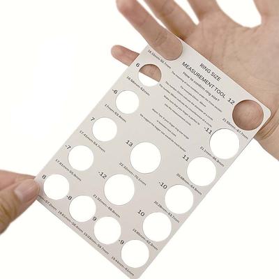 Измеритель кольца Размер кольца Стол для карточек Измеритель колец Доска для карточек Кольцо Оправка Палка Размер пальца Доска