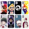 DT7 Hero Academia Case for Samsung A04 A14 A23 A34 A54 M23 M33 M52 M53 Realme 10 9 C30S C35 C55 VIVO Y02S Y21 Y33S Y51 X80 Pro Clear Cover