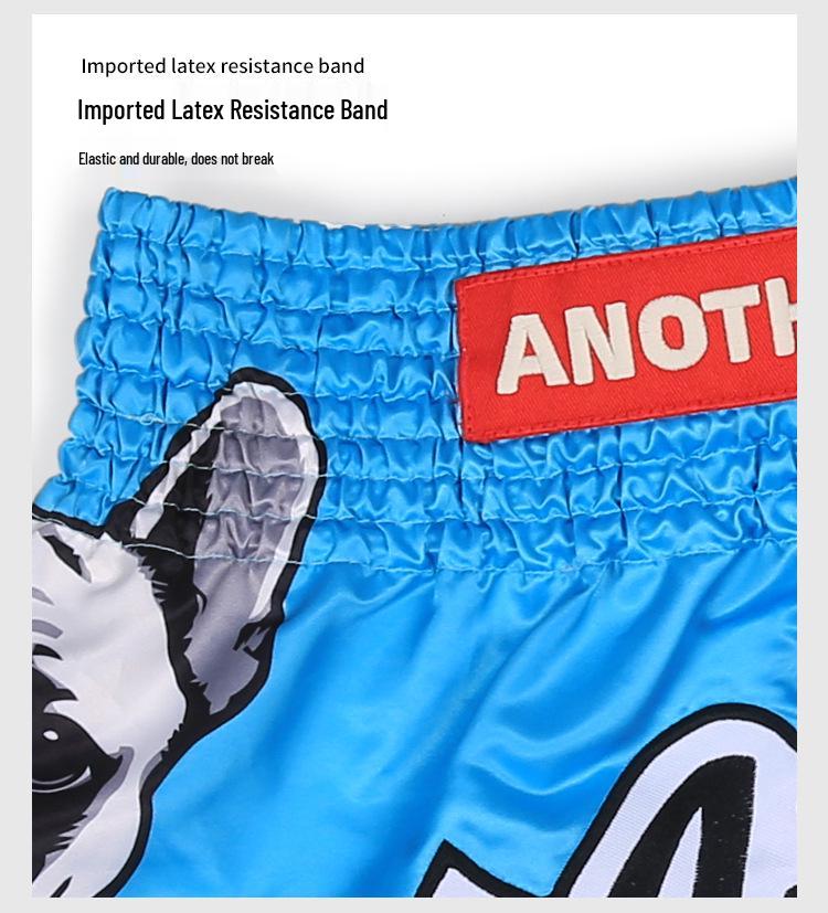 ANOTHERBOXER Многоцветные шорты для тайского бокса для соревнований и тренировок - Европейский размер