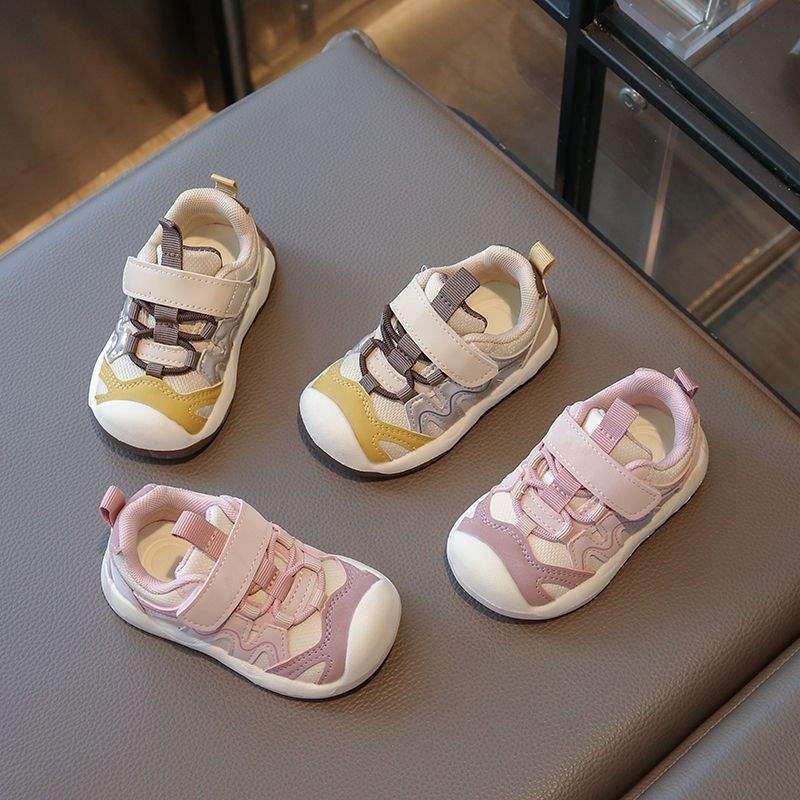 Новая обувь для малышей 2025 обувь осень мягкая подошва детская нескользящая функциональная спортивная обувь для девочек и мальчиков супермягкая