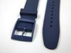 Сменный силиконовый ремешок для часов Swatch 19 мм, совместимый и регулируемый по размеру [F NODE], Ширина, Мужские Женские Часы, (военно-морской флот)
