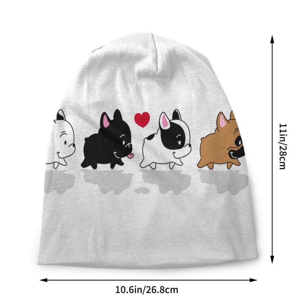 Семья Frenchie, французский бульдог, шапочка для любителей собак, вязаная шапка унисекс, женская теплая зимняя шапка в стиле хип-хоп Skullies, шапка для лыж