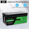 EU PL STOCK NO TAX 12V 24V Lithium Ion Batteries Pack Battery LiFePO4 100Ah 200Ah 300Ah Home Energy Storage for RV Car Golf