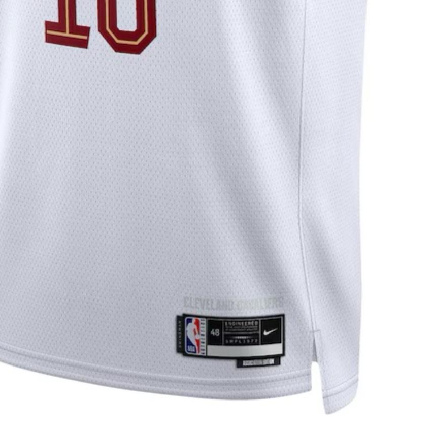 Nike Баскетбольная майка X NBA Dri-Fit Cleveland Cavaliers Crew Neck Fashion Soft Swingman Association Edition Darius Garland 10 DN2073-102