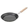 LOGOS MAKIBI Grill PAN 81210200 Black (approx.) Diameter 30.5 X Height 3.5cm