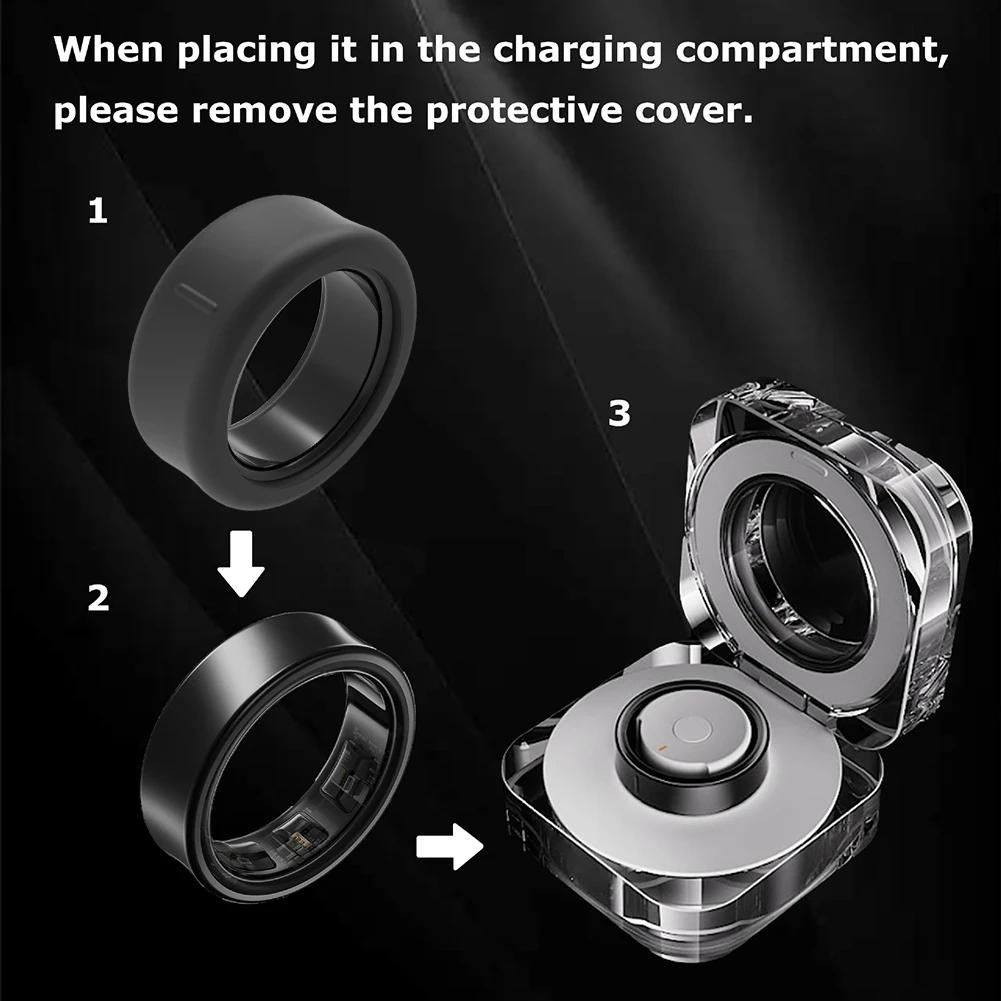 For Samsung Galaxy Ring Elastic Ring Case Anti-Scratch Silicone Smart Ring Skin Cover Protective Case For Galaxy Ring Size 5-13