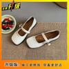 French evening niche versatile shoes 2025 spring and summer new retro Mary Jane shoes flat single shoes women