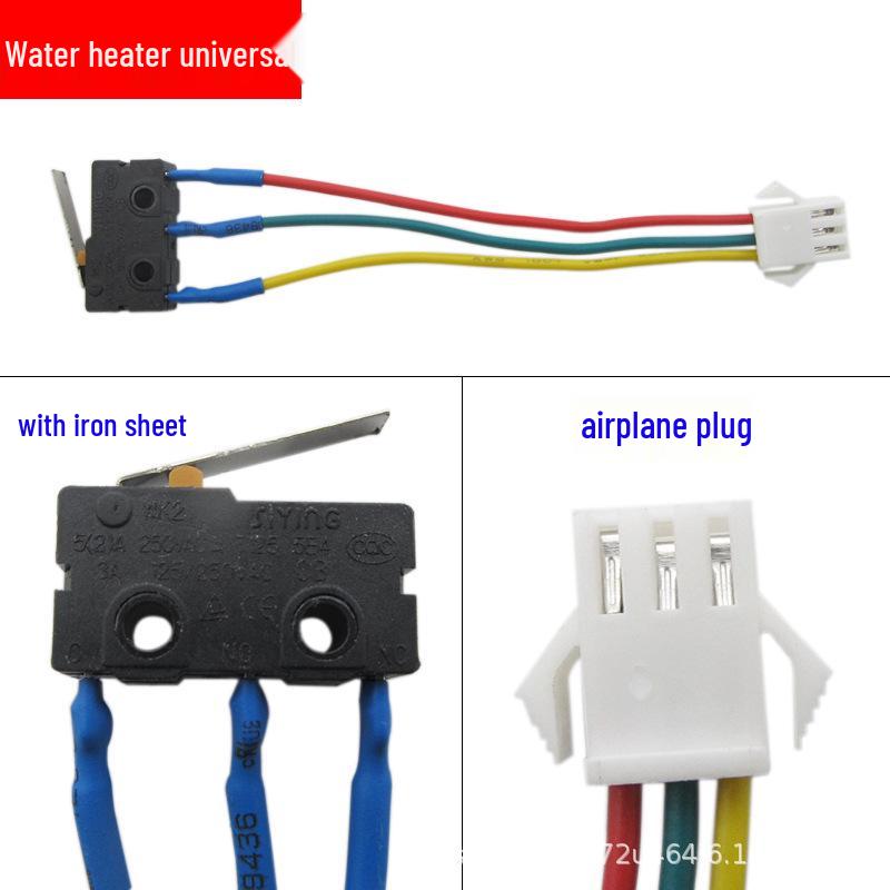 Gas Stove Ignition & Water Heater Pressure Switch with Three-Wire Micro Switch.