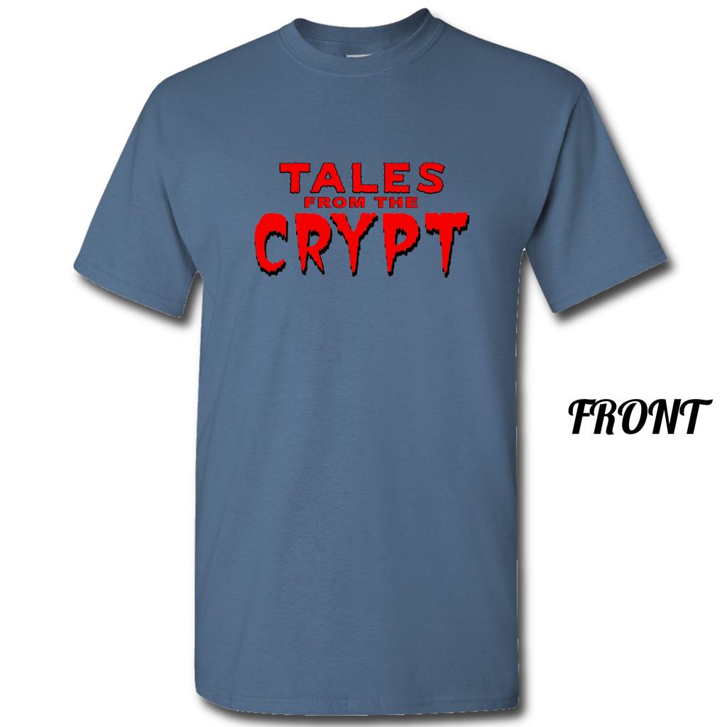 Футболки унисекс с логотипом бренда Tales From The Crypt, различные цвета