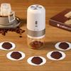 Высококачественная маленькая бытовая электрическая кофемолка, портативная, с керамическими жерновами, полностью ручная кофемолка для зерен
