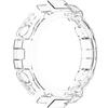 Protective Silicone Case for Amazfit T-Rex, Transparent