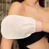 100% Silk Glove for Handcrafted Turkish Skin Peeling Scrubber Bath Sauna Exfoliator  Bath Face Wash Gloves Bathing Accessories