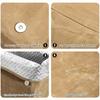 Large Capacity Insulated Lunch Bag Waxed Canvas Lunch Storage Bag  For Kitchen Accessories