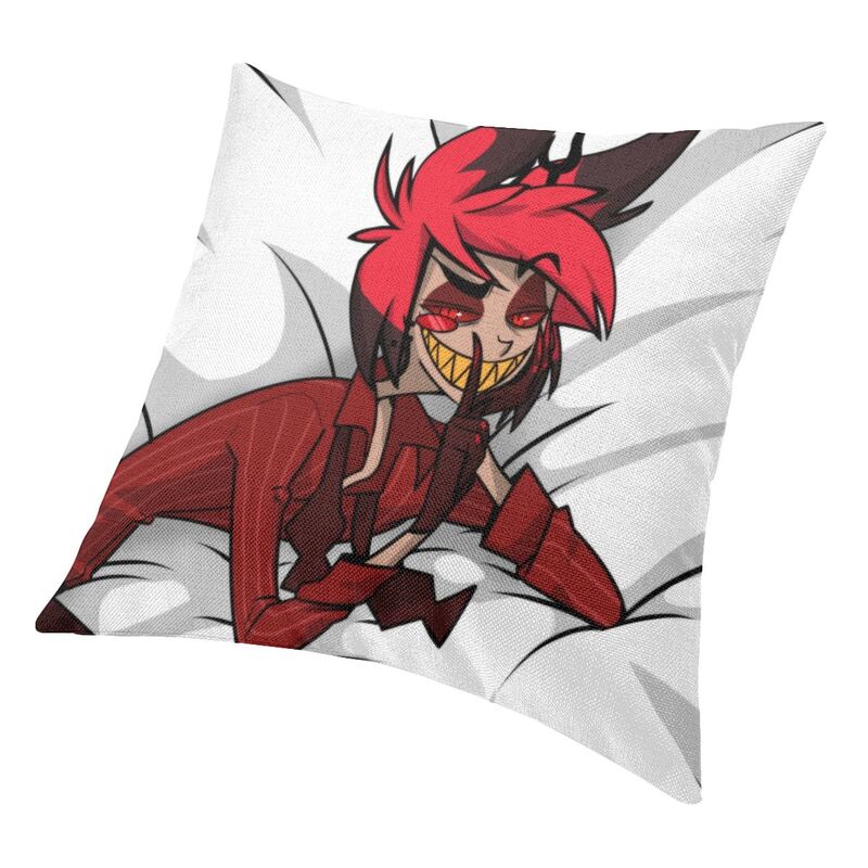 Современный чехол для диванной подушки Hazbin Alastor Buddy, мягкий чехол для подушки в стиле аниме, декоративная наволочка для дома