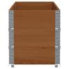 Planting Box Brown 150x50 cm Solid Pine Wood