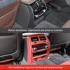 For BMW New 3 5 Series X3 X4 X5 X6 Rear Air Outlet Protective Cover AC Air Conditioning Pad Car Interior Protection Accessory