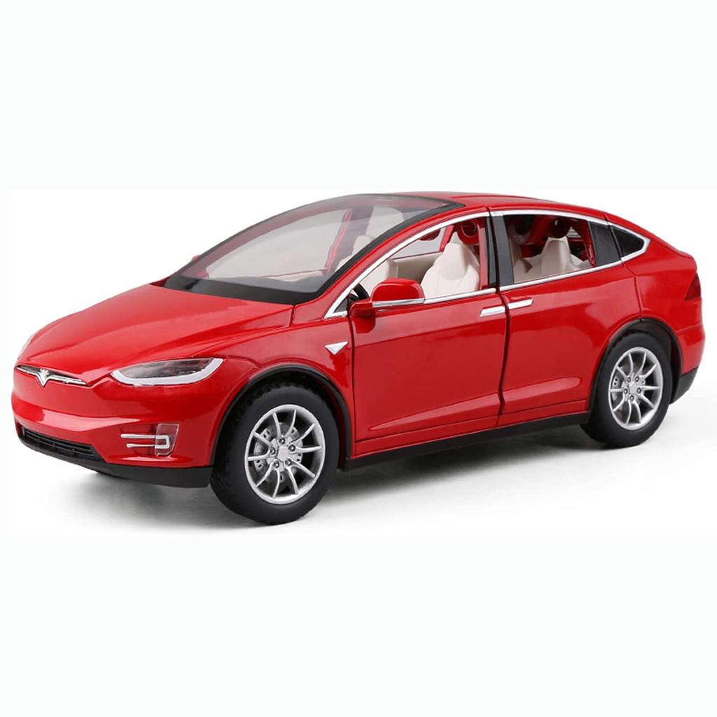 1:24 Scale Model X Alloy Diecast Pull Back Electronic Car Model Toys with Lights and Music, Decorative, Mini Vehicles Toys for Kids, Boyfriend Gift