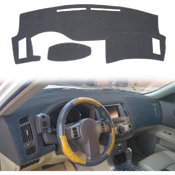 Dash Cover Fit for Infiniti FX35 FX45 2003 2004 2005 2006 2007 2008,Dashboard Cover Mat Pad (Beige)