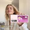Прозрачный чехол-держатель для карт и подставка Samsung Z Fold7 - Матовый защитный дизайн для складного экрана