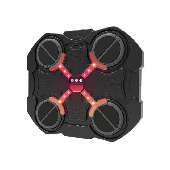 1 комплект музыкальной боксерской машины, настенная, совместимая с Bluetooth, регулируемая, умная, светодиодная, боксерская тренировочная мишень, боксерская подушка, домашний тренажерный зал, тренировочное оборудование