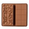 Silicone Chocolate Mold Deep Bar Thick Praline Sweets Cake Mold for Chocolates Resin Crafts DIY Soaps Candles Jellies Ice Cubes