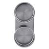 Double Stainless Steel Art Pallete Clip Pot Large Oil Painting Container with Lid