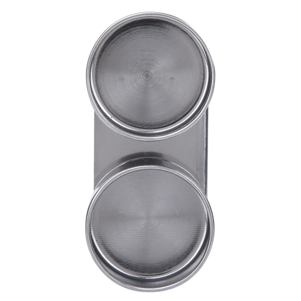 Double Stainless Steel Art Pallete Clip Pot Large Oil Painting Container with Lid