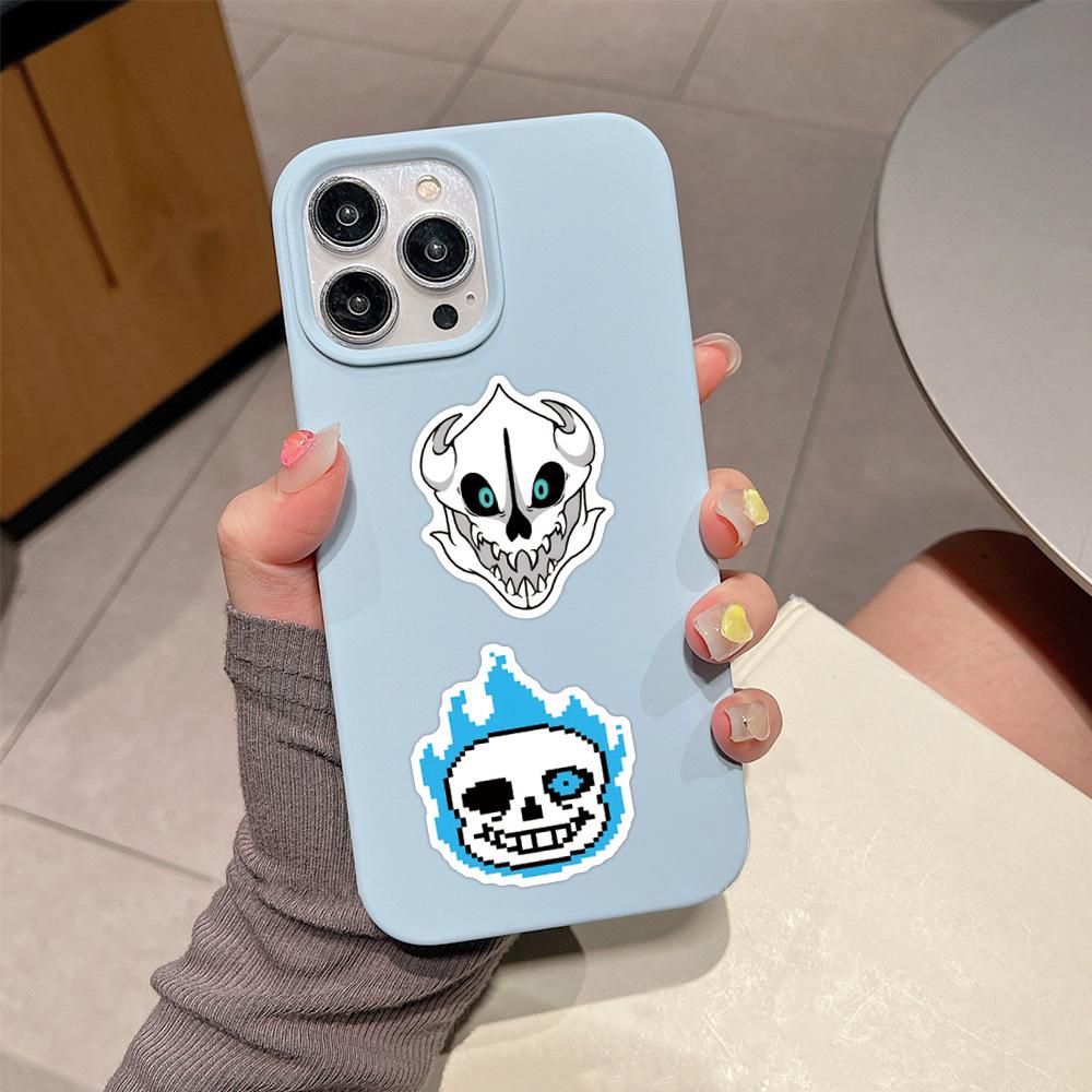 55 Стикеры-граффити из игры Undertale - Декор для самостоятельного оформления бутылок для воды и компьютеров