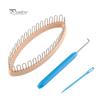 Peg Knitting Loom Steel Extenders Hook Kit for Socks Leg Arm Warmer DIY