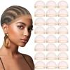 5Packs HD Wig Cap for Women Invisible Ultra-thin Stretchy Stocking Caps for Lace Front Wigs Sheer Wig Cap